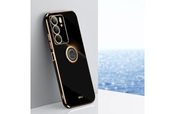 Realme c75 Case Electroplated TPU Case with Ring Holder.